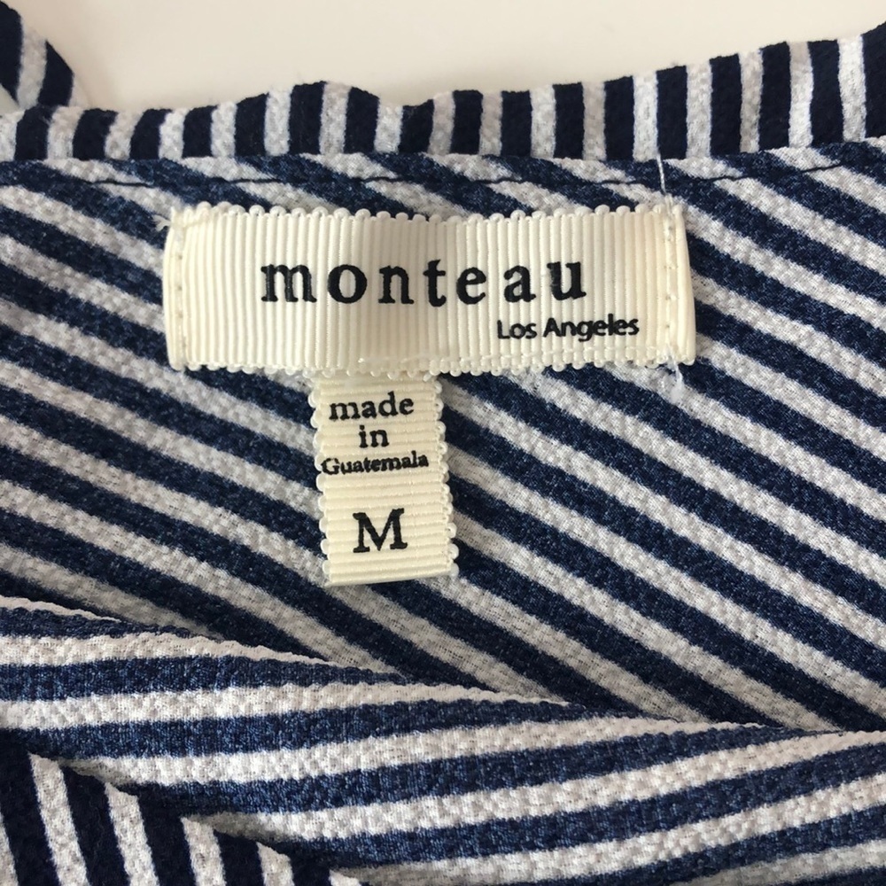 Monteau Shoulder Strap Blouse Medium - Picture 4 of 8